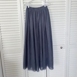 Tulle Blue Skirt